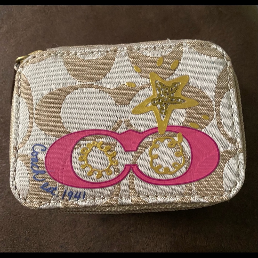 Coach pill box case
